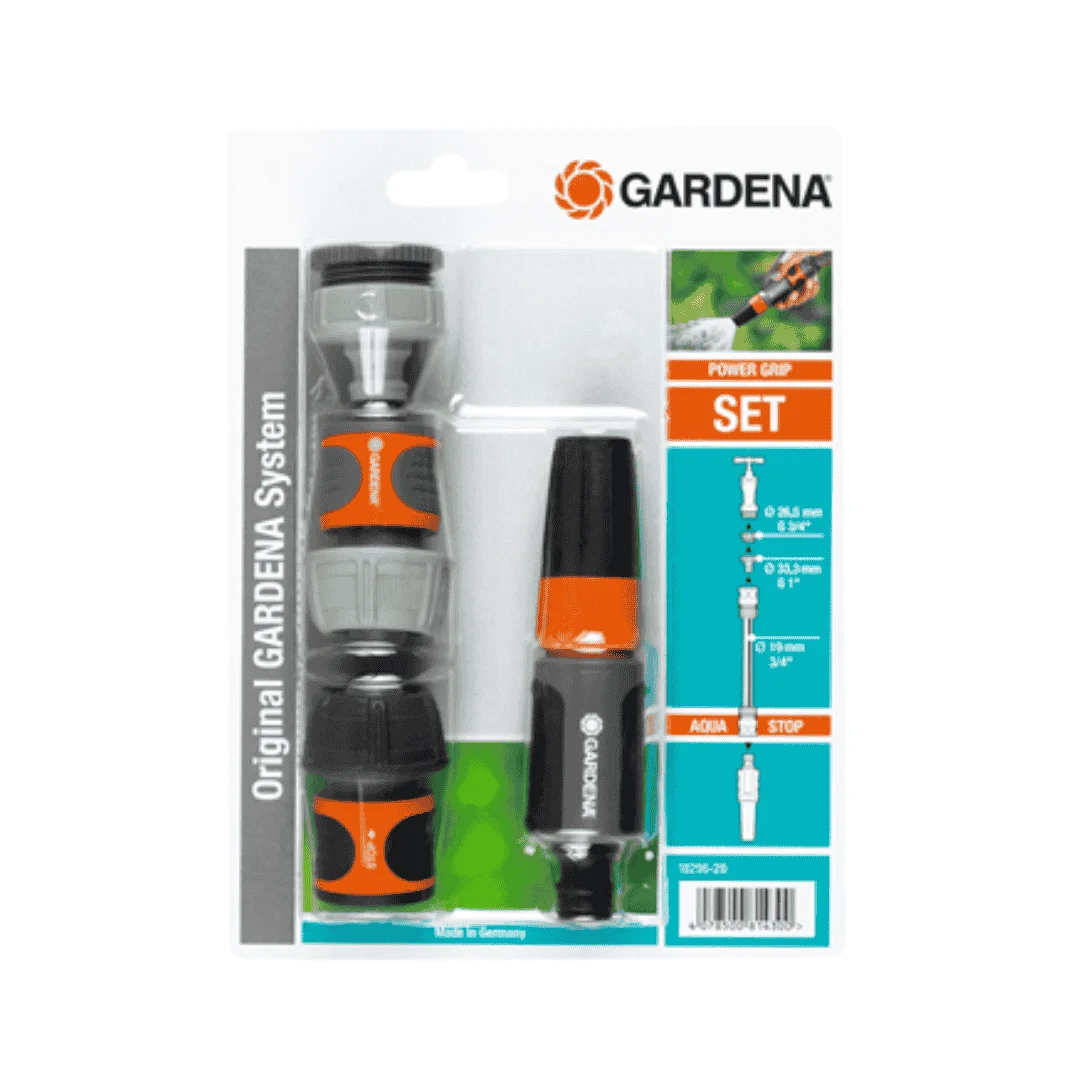 Nécessaire d’arrosage de base 19 mm (3/4″) 5 pièces – 18296-20.000.00 GARDENA Maroc