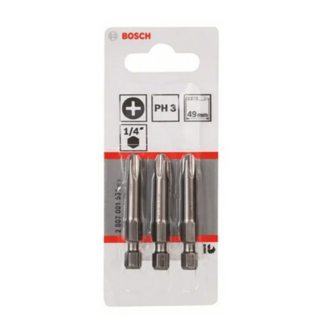 Jeu de 3 Embouts Ph3-49 Extra Dur 2607001531