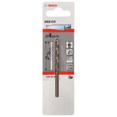 Foret X1 Hss-Co 4,0x 43x75mm 2608585846