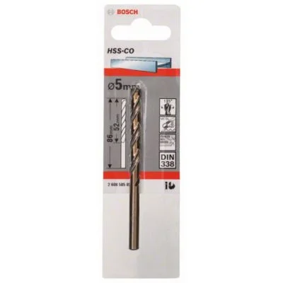 Foret X1 Hss-Co 5,0x52x86mm 2608585851