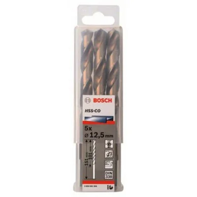 Jeu 5 Forets Hss-Co 12,5x101x151mm Standard 2608585904