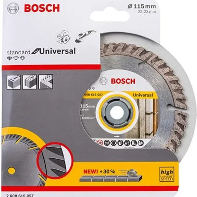DISQUE DIAM UNIVERSEL 115X22,2 Std Universal NEW 2608615057