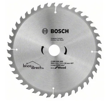 LAME CIRCUL 254×3.0/2.0×30 40T Eco Wood 2608644406