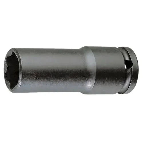 Douille longue à choc 33 mm 3/4” Harden – 6 pans