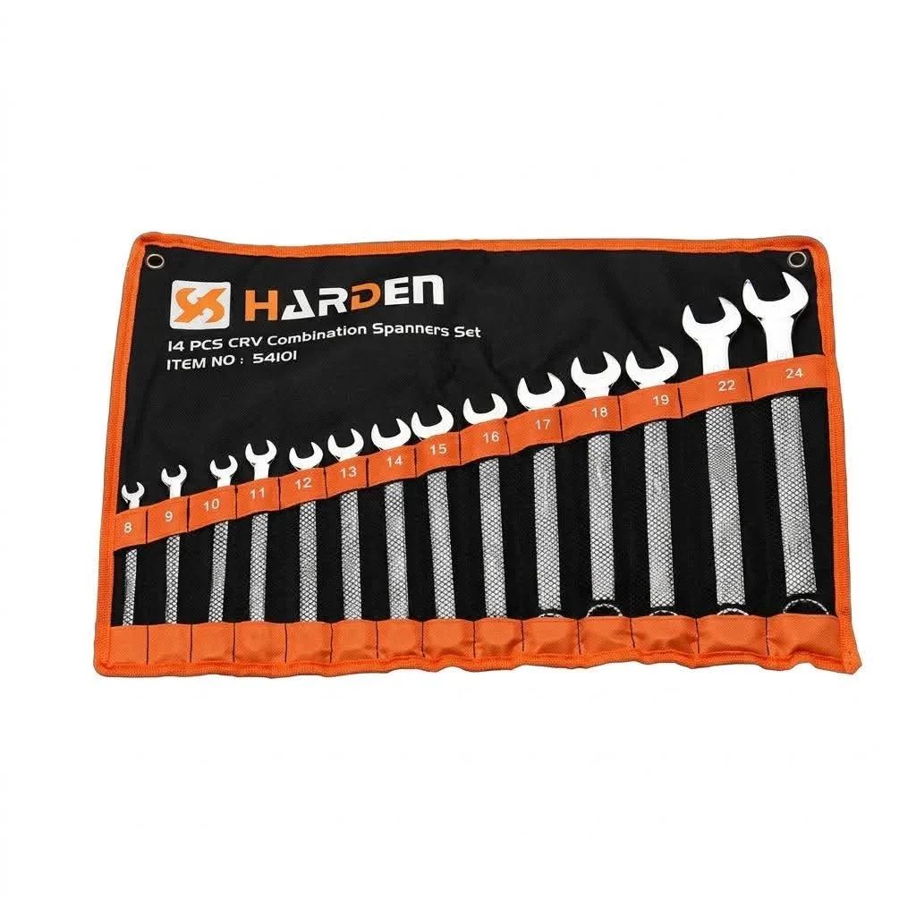 Jeu de 12 Clés Mixtes 6–22 mm Harden
