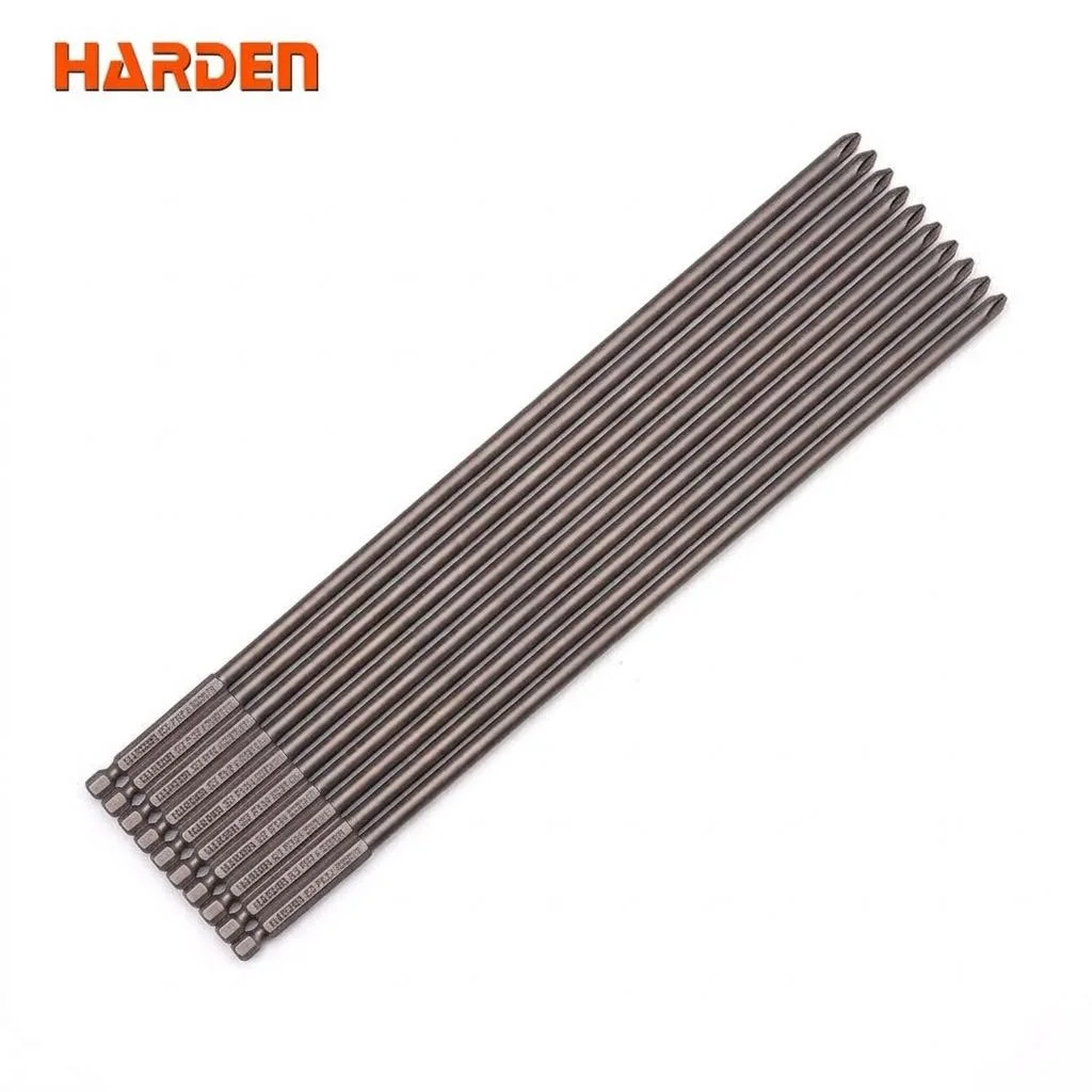 Jeu de 10 Embouts de Tournevis PH2 × 300 mm Harden