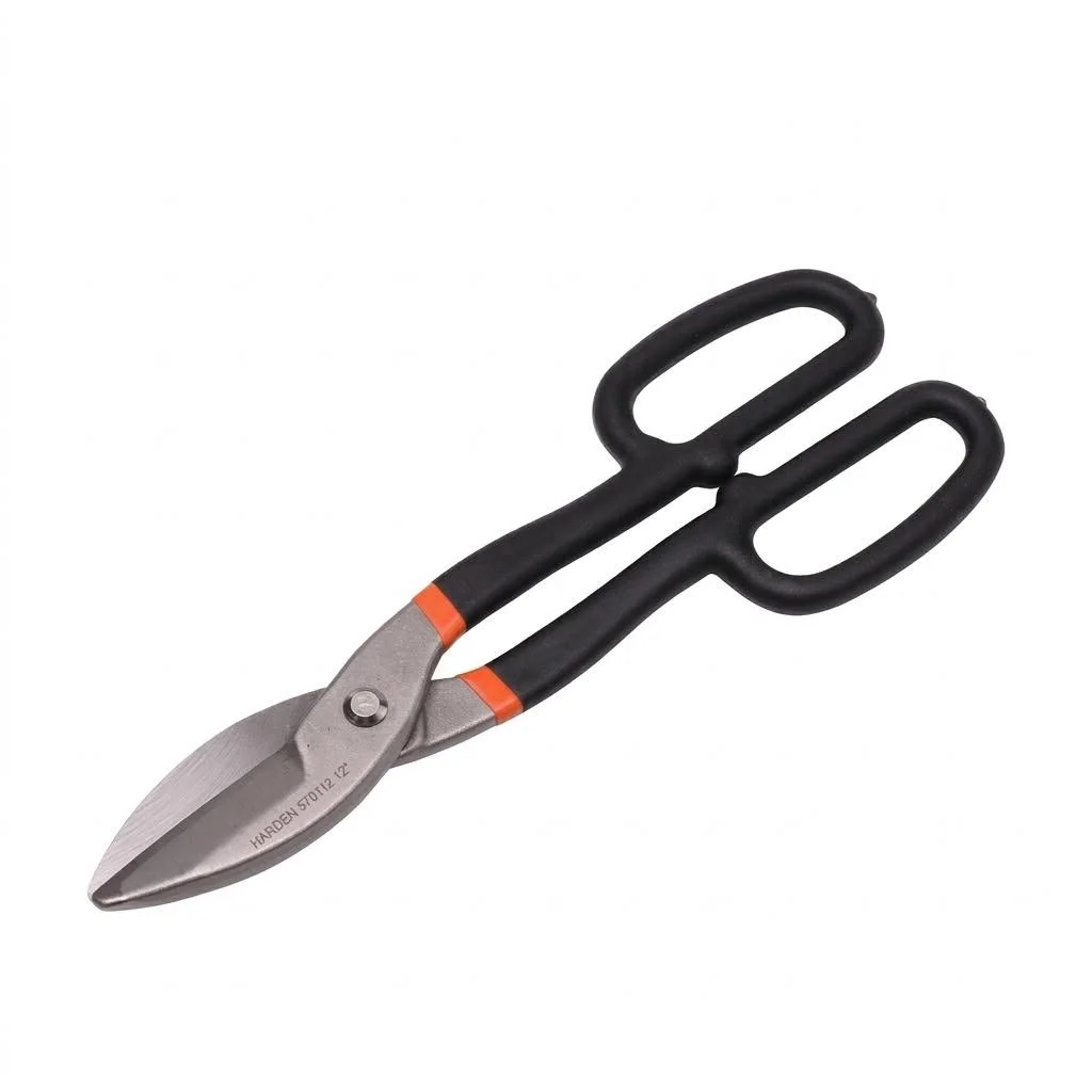 Ciseau Coupe-Tôle Harden 12″ – Cisaille à Tôle en Acier Forgé