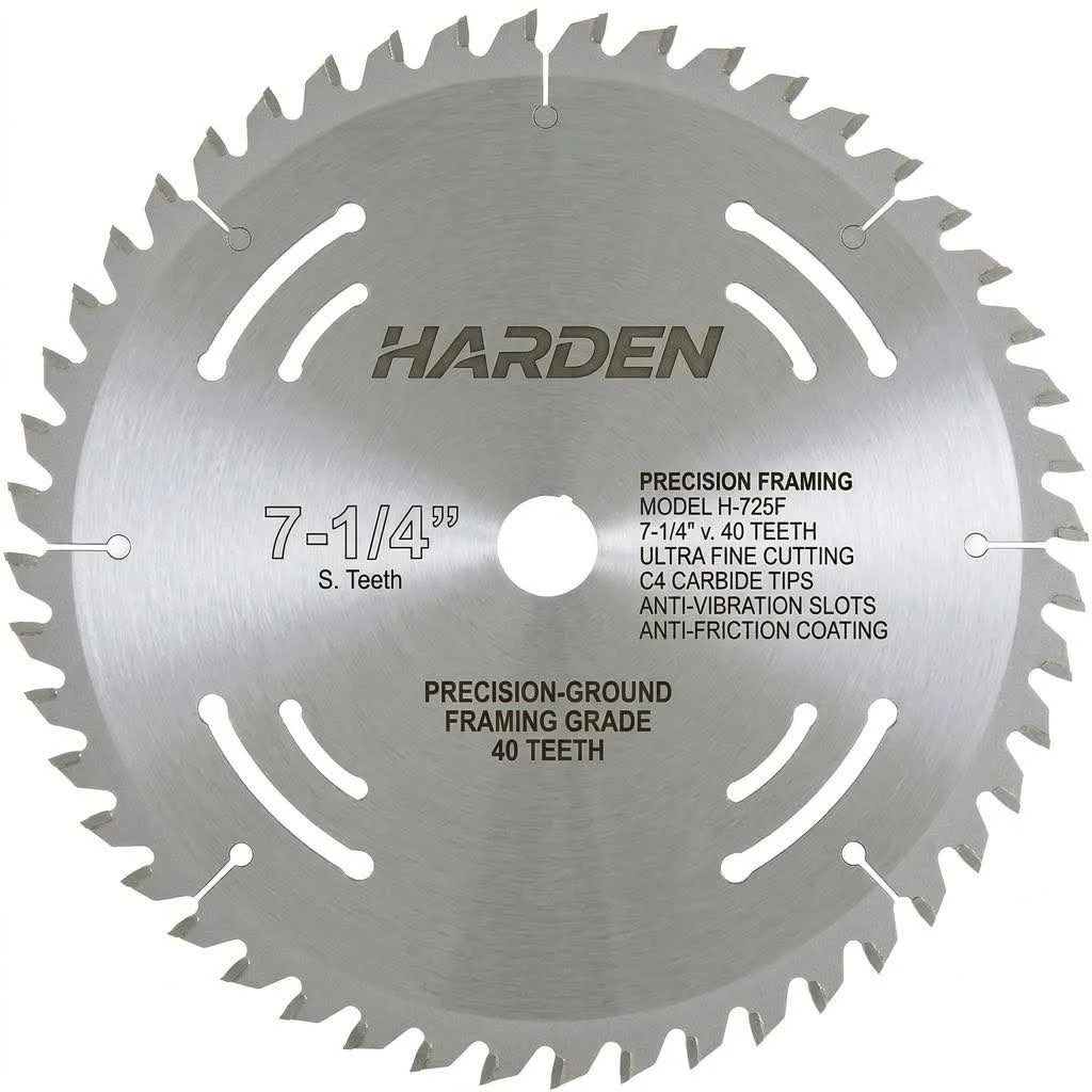 Lame de Scie Tct Harden 254 Mm — 80 Dents pour Bois