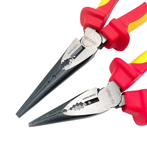 Pince à bec long isolée 8” Harden – Certifiée VDE/GS