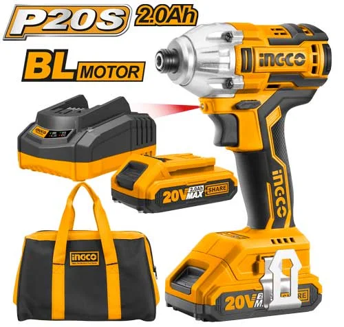 Visseuse à choc 20V avec 2 Batteries – CIRLI2002 INGCO MAROC