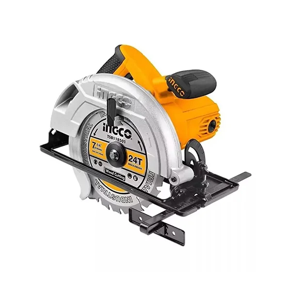 Scie circulaire 185mm 1400W + 1 lame SS – CS18538 INGCO MAROC
