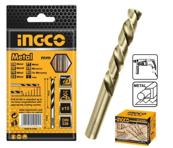 Foret 6.0mm HSS – DBT1100603 INGCO MAROC