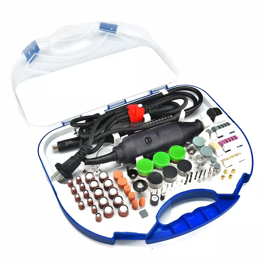 Mini perceuse 350w + 180 accessoires – DG002 Makute maroc
