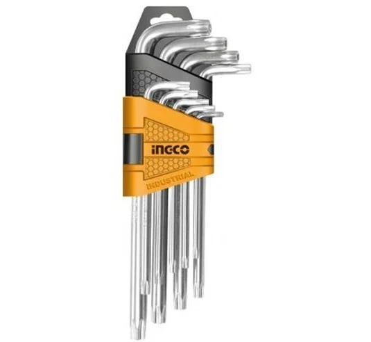 Clés Torx Set de 9 pièces T10-T50 – HHK13091 INGCO MAROC
