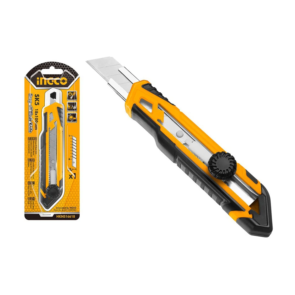 Cutteur 18mmx100mm 1 lame :158mm – HKNS16618 INGCO MAROC