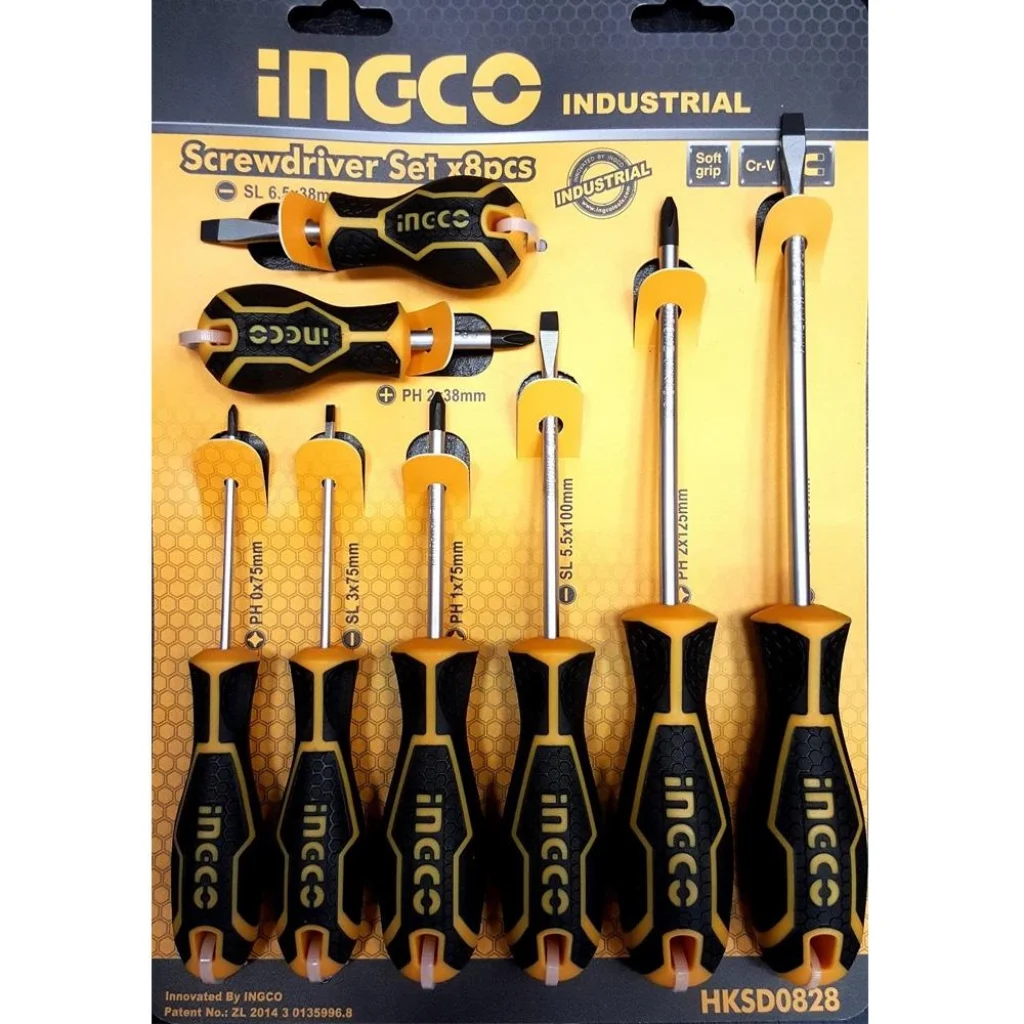 Set de 8 tournevis – HKSD0828 INGCO MAROC