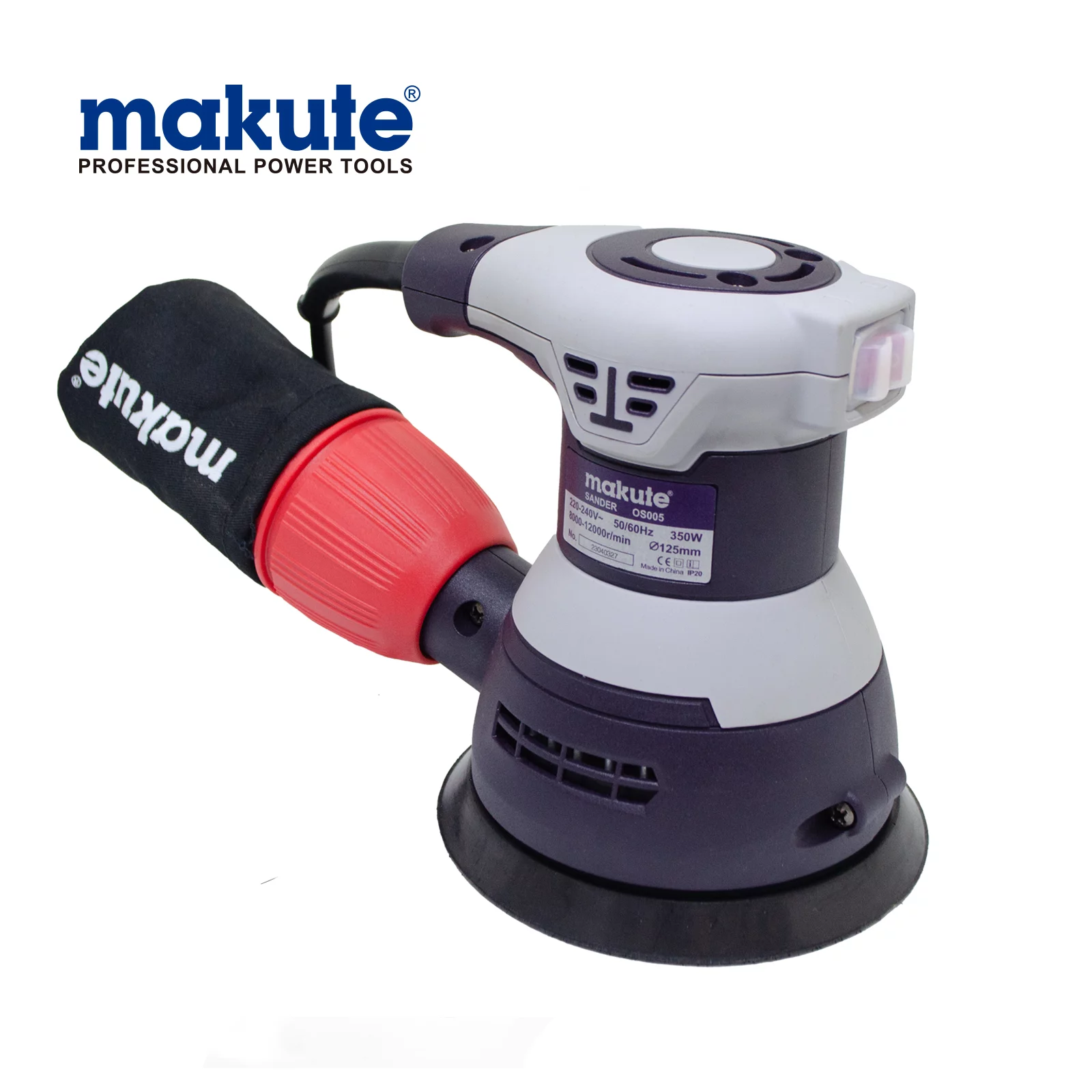 Ponceuse orbitale 350 W – OS005 Makute maroc