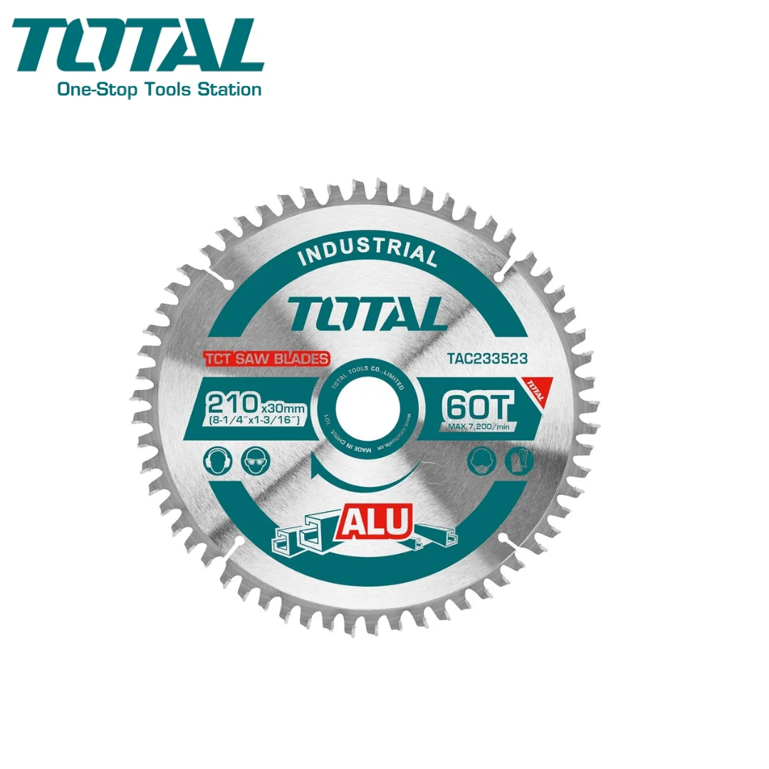 Lame de scie TCT pour aluminium 254 mm (10″) – Total Outillage TAC233523-1