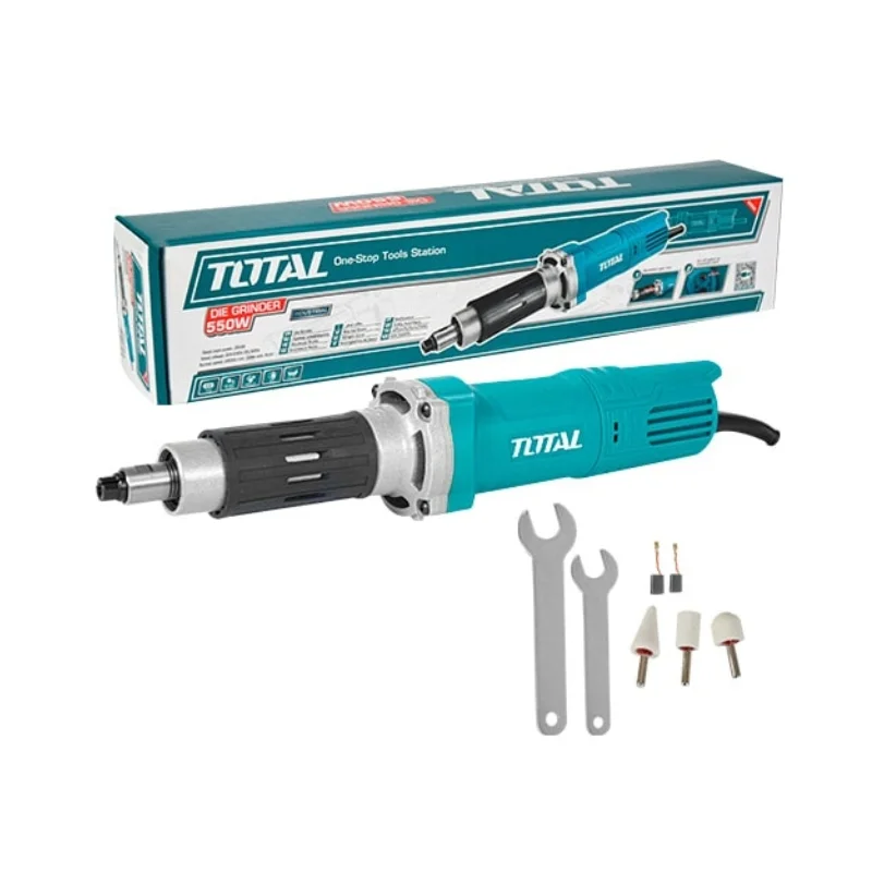 Meuleuse droite 400W 6mm – Total Outillage TG504062