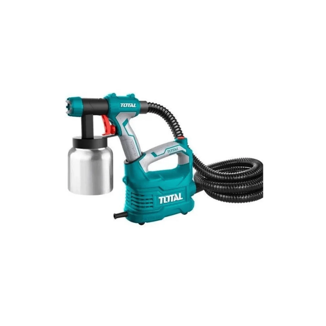 Pistolet HVLP à base de sol 500W en INOX – Total Outillage TT5006-2