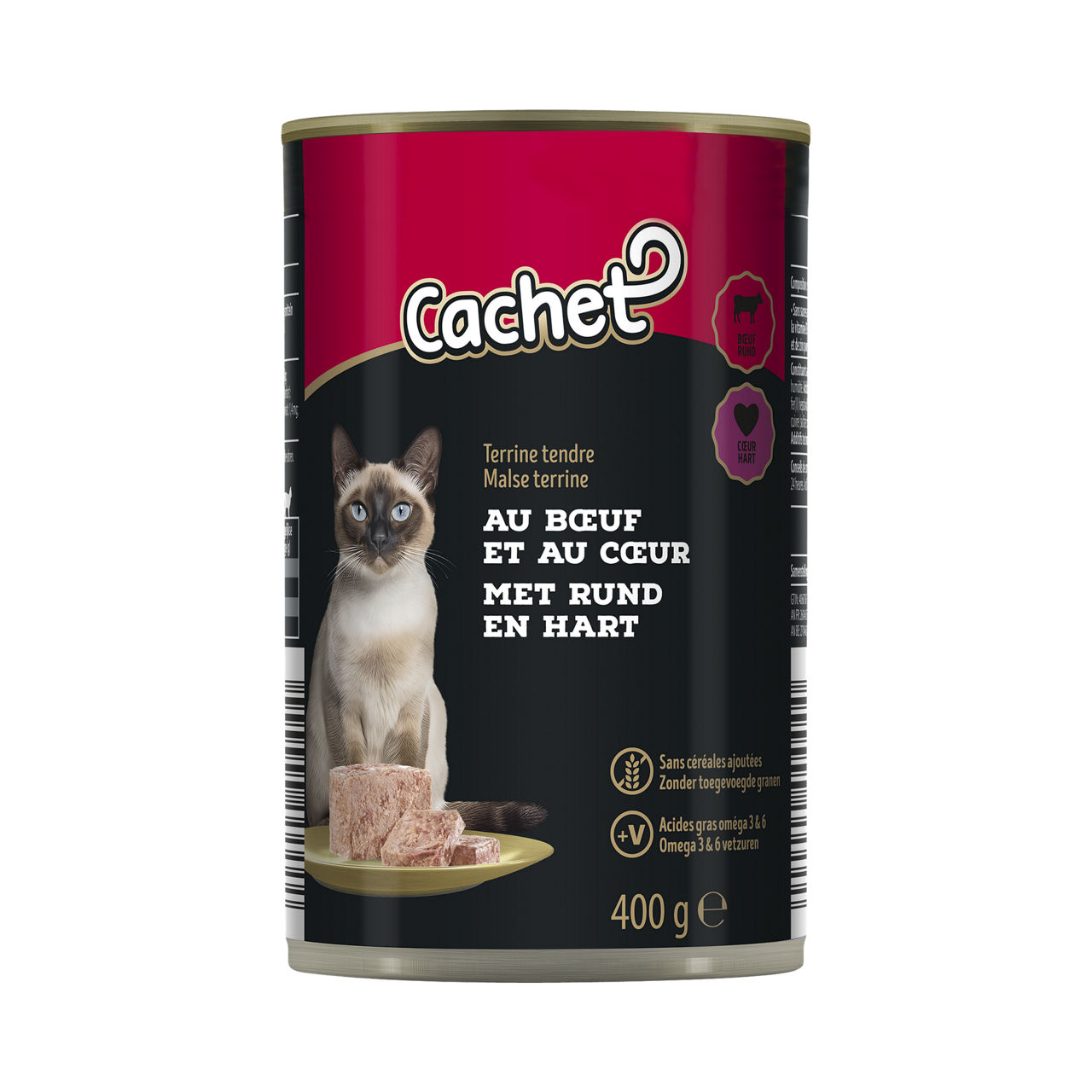 Terrine pour chat