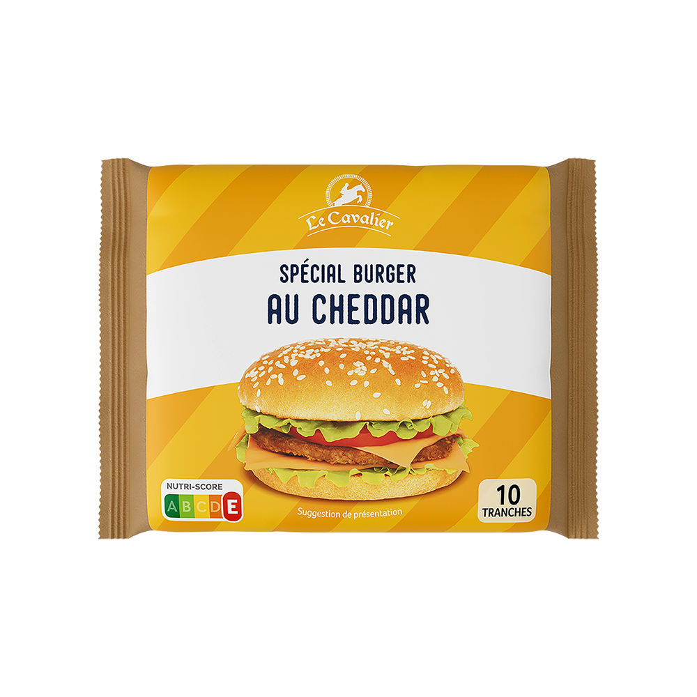 Fromage fondu au cheddar pour burger