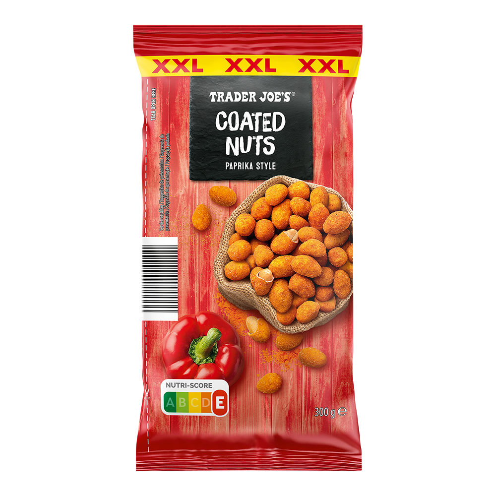 Cacahuètes Enrobées Saveur Paprika