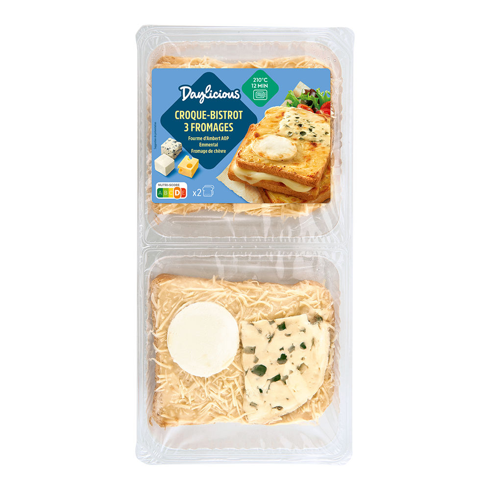 2 Croque-Bistrot 3 Fromages