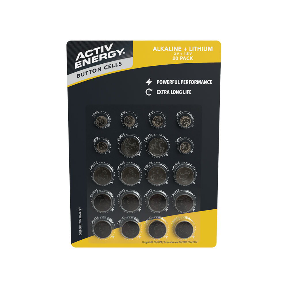 Piles Boutons