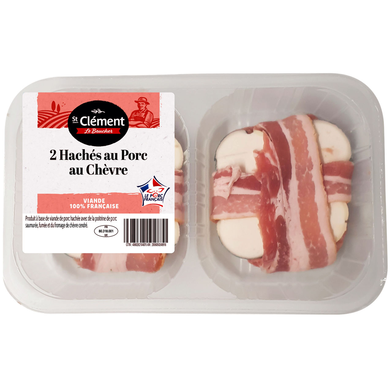 2 Hachés au Porc