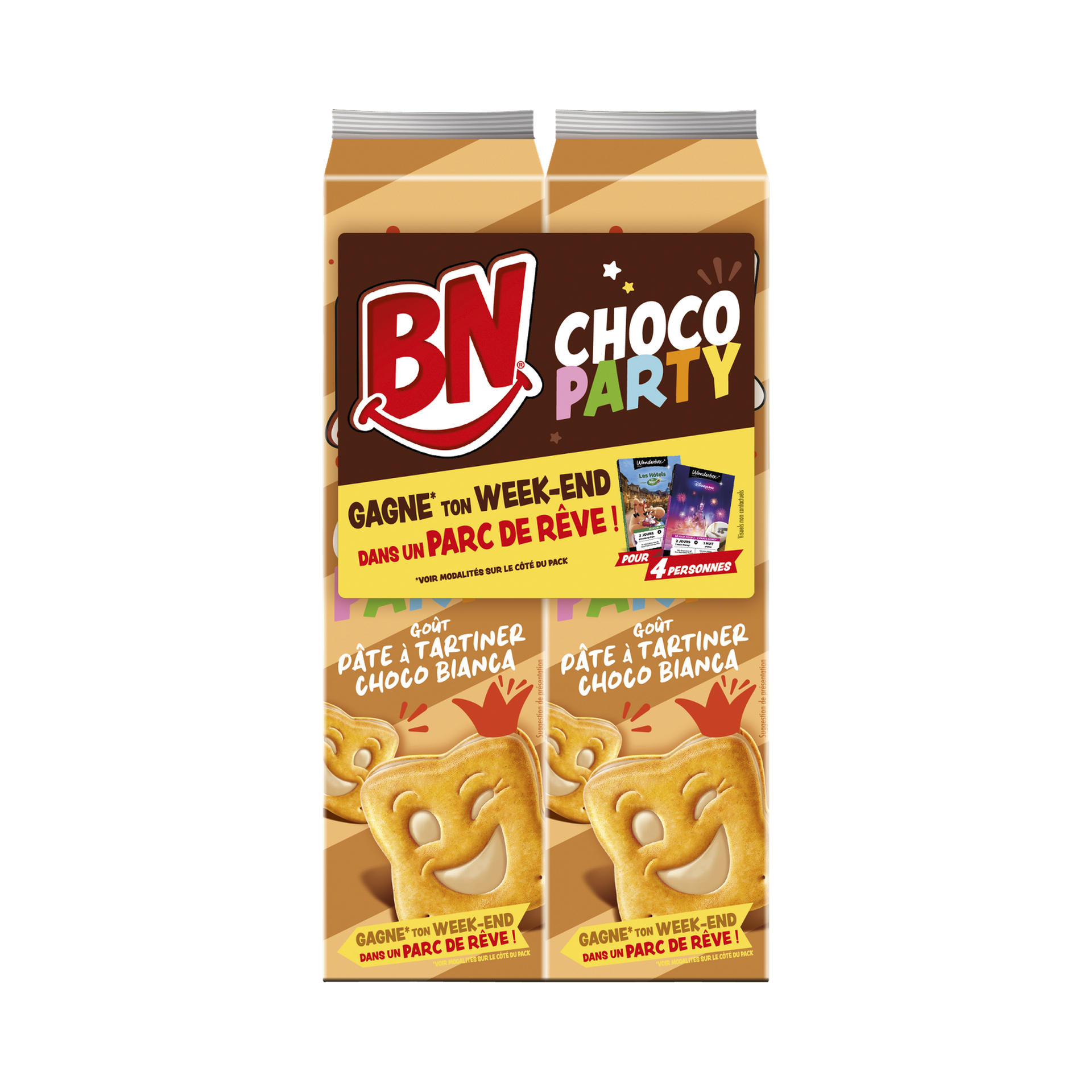 Bn Choc Party Bianca Lot 2 570g