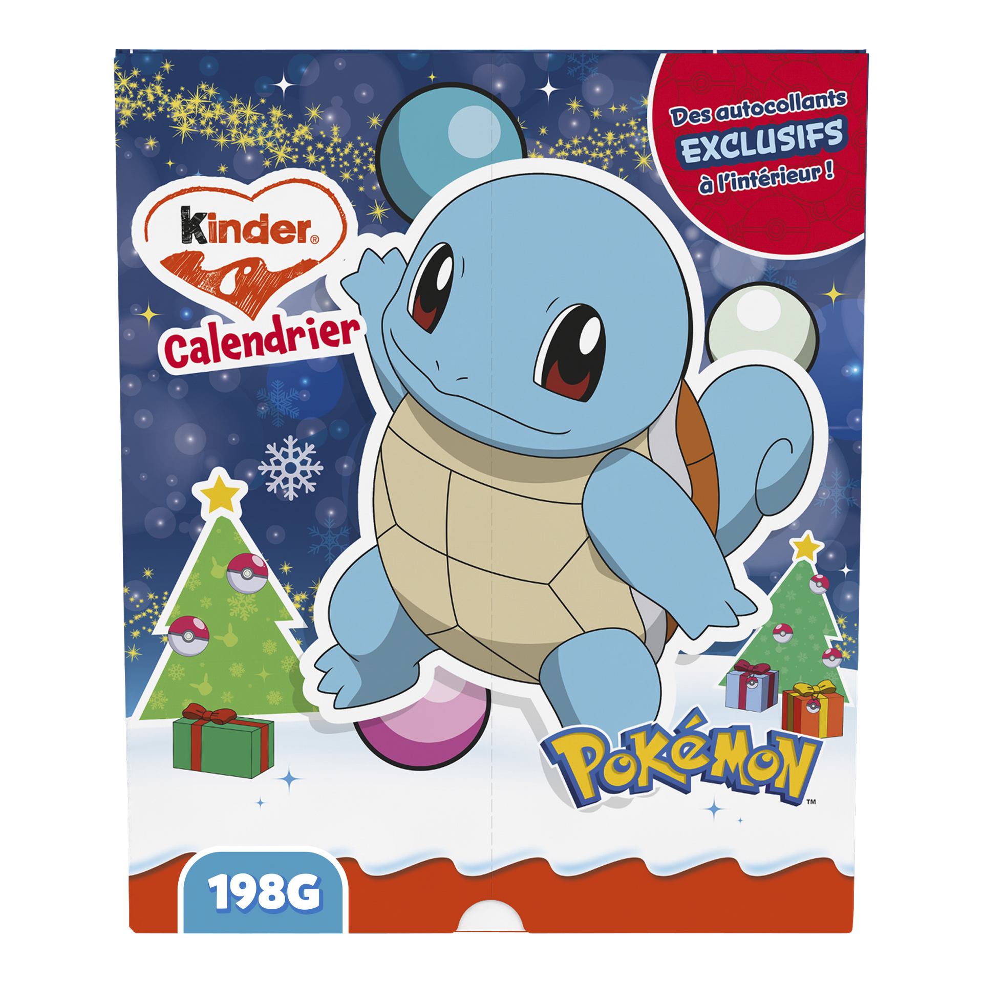 Calendrier de L'avent Pokemon 198g