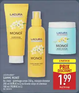 LACURA BODY Gamme monoï