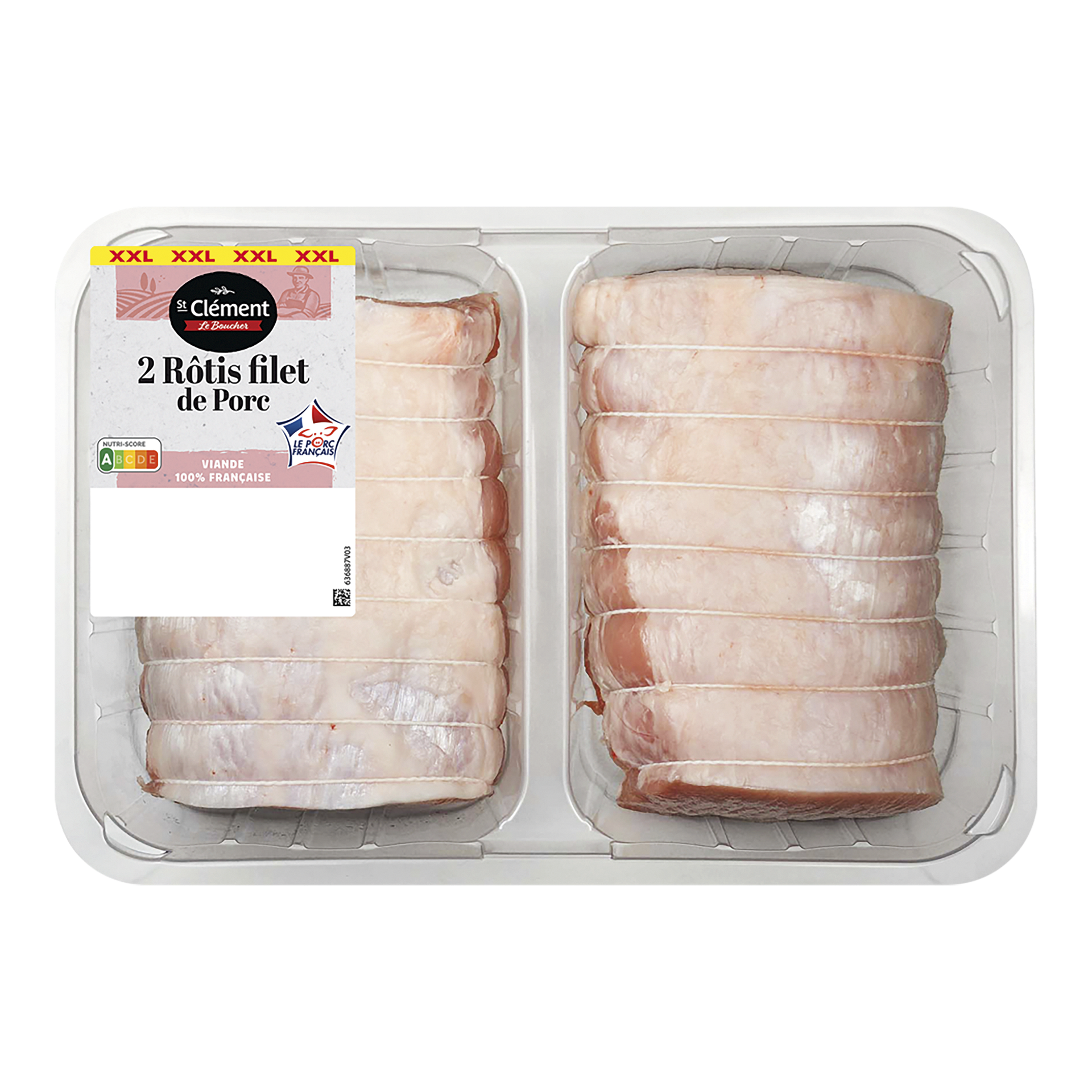 2 Rôtis Filet de Porc