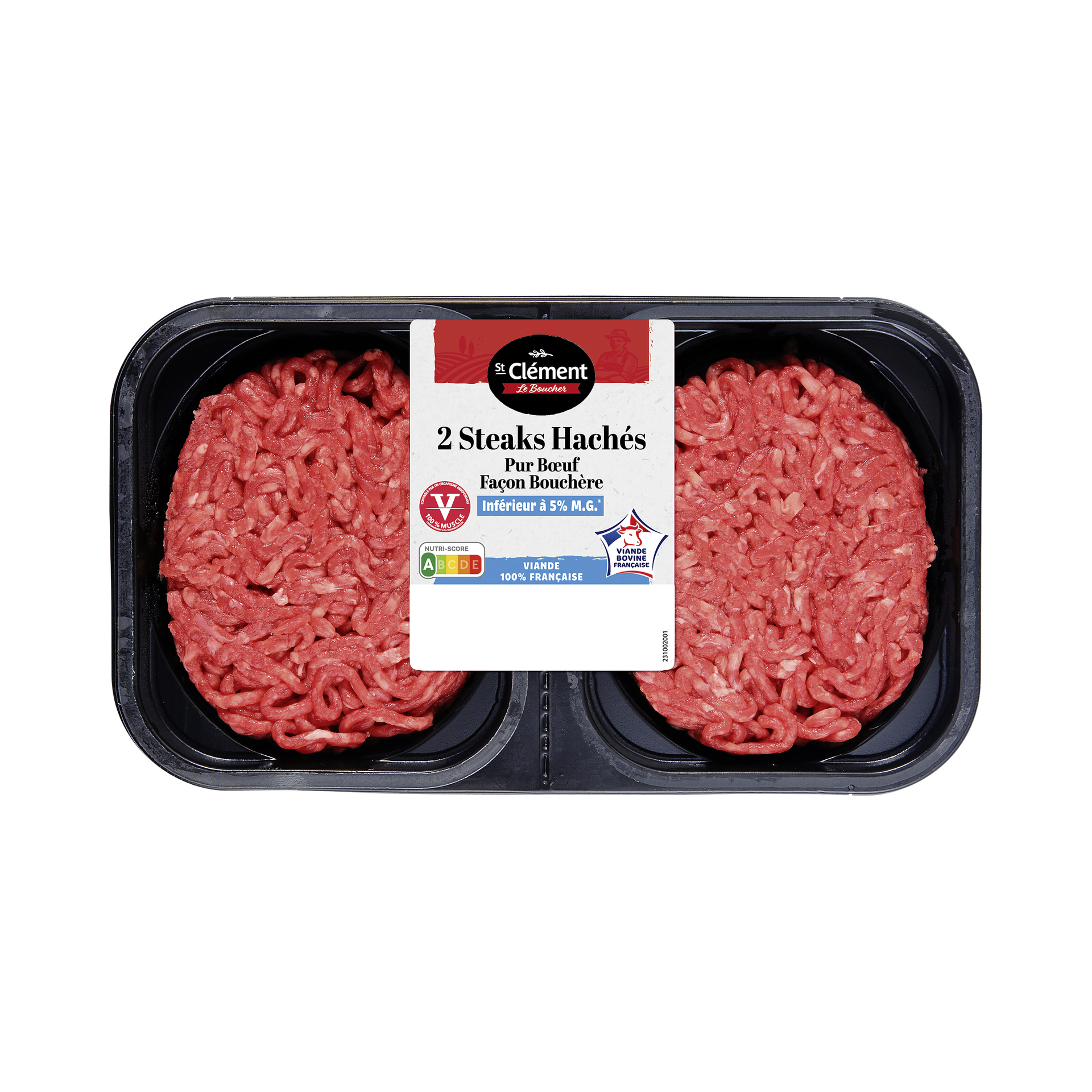 2 Steaks hachés façon bouchère