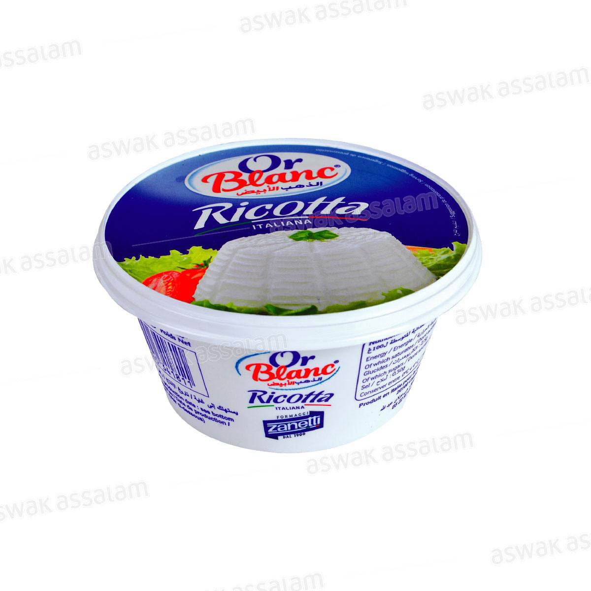Ricotta 250g Or Blanc