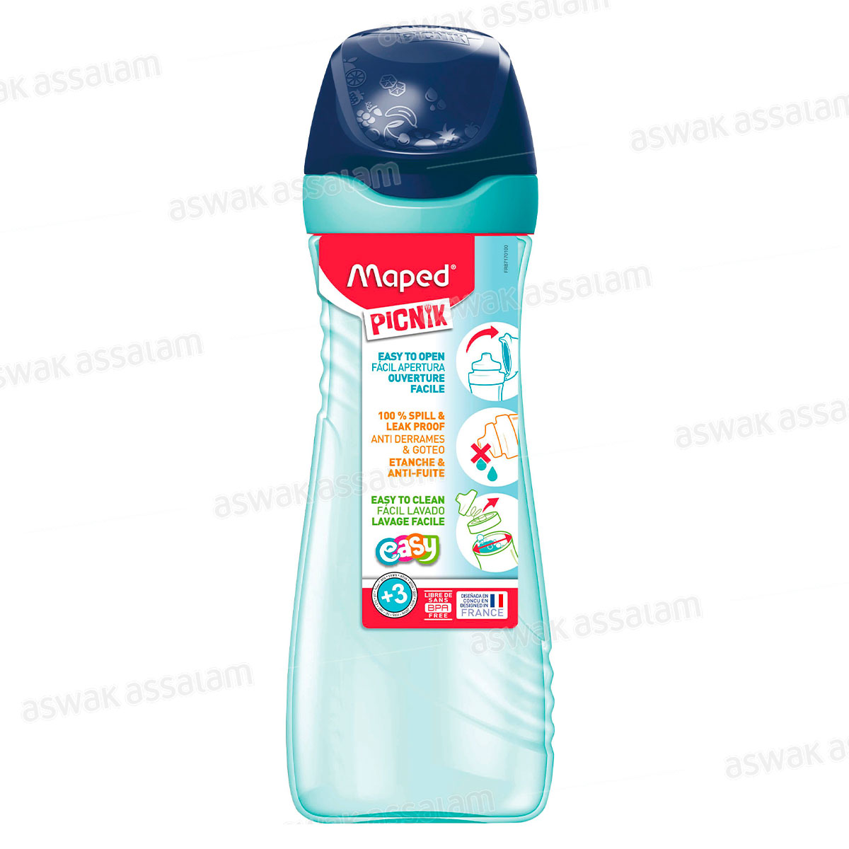 Gourde 580ml Bleu Maped Picnik