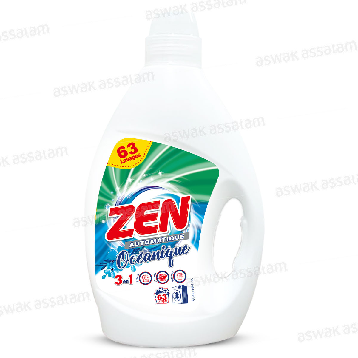 Lessive Liquide Oceanique 3l Zen