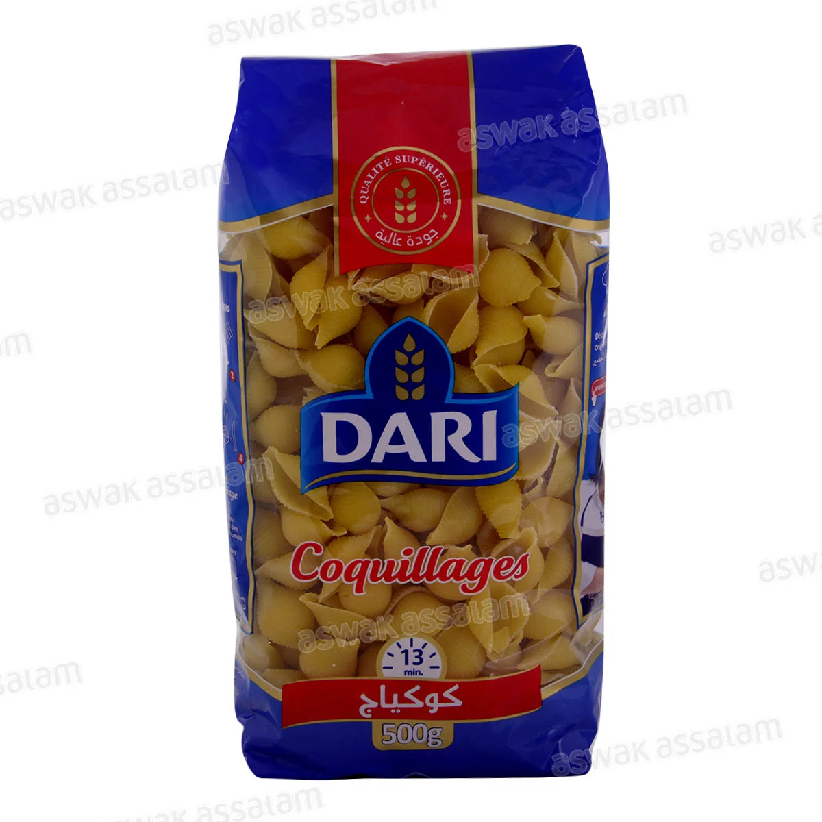Coquillages 500g Dari