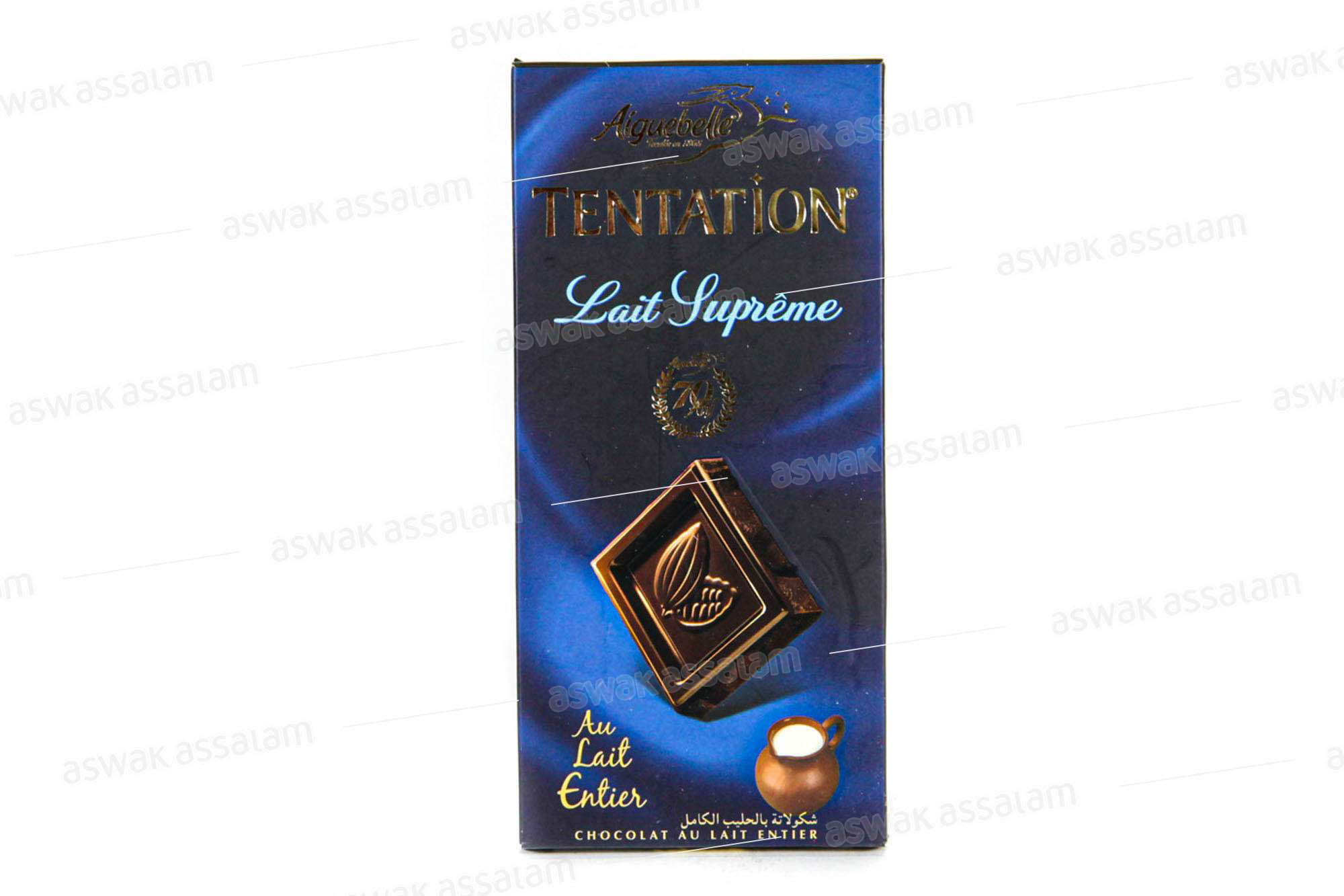 Chocolat Tablette Lait Supreme 100g Tentation