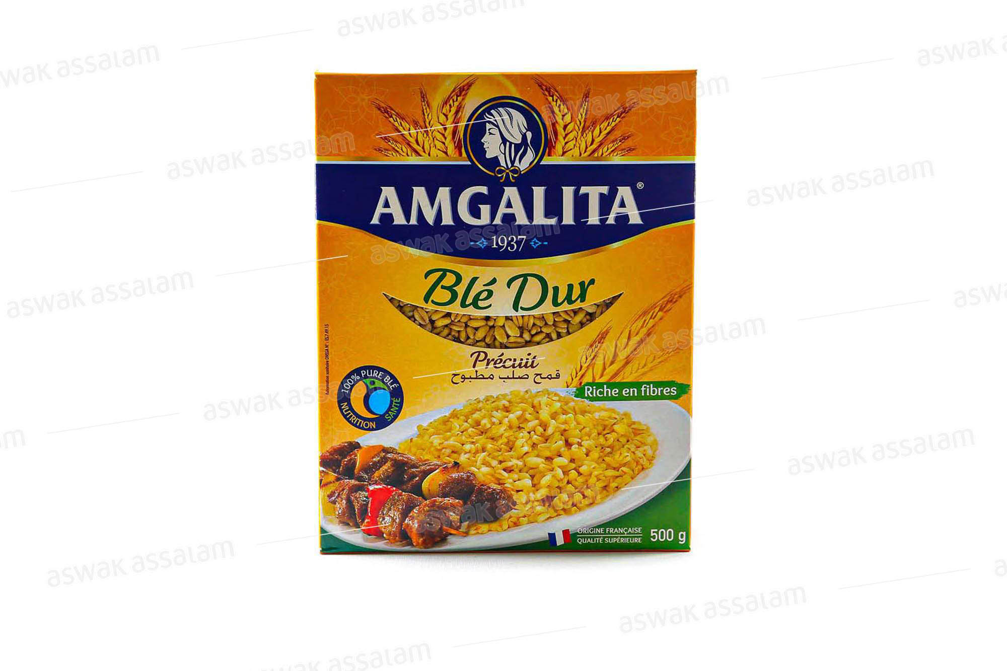 Ble Dur Precuit 500g Amgalita