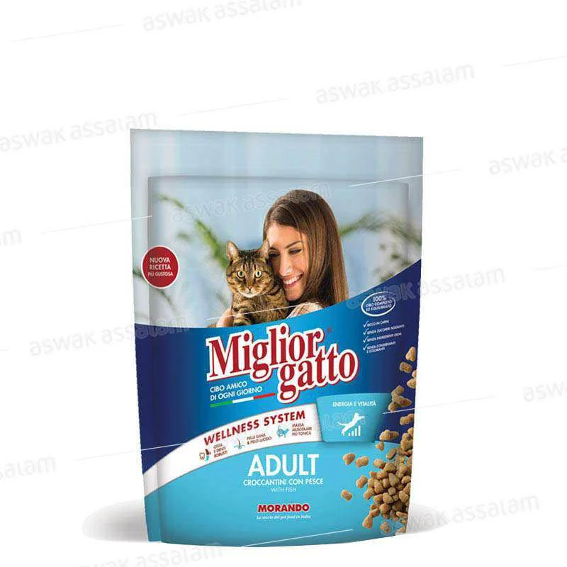 Croquettes Poisson 400g pour Chat Morando