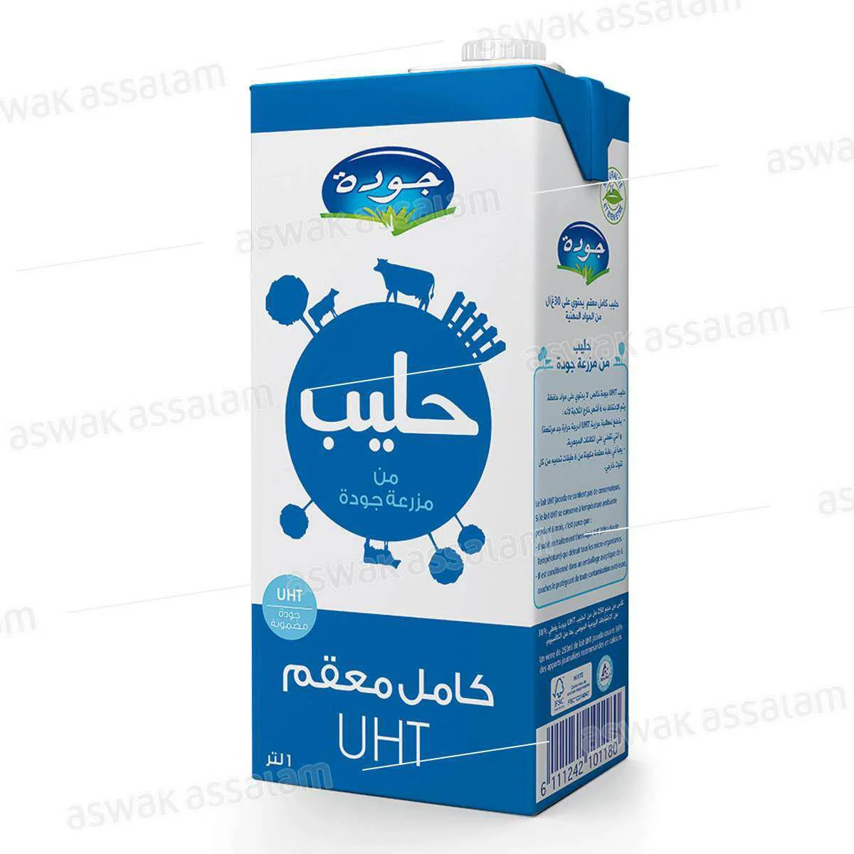 Lait Uht Entier 1l Jaouda
