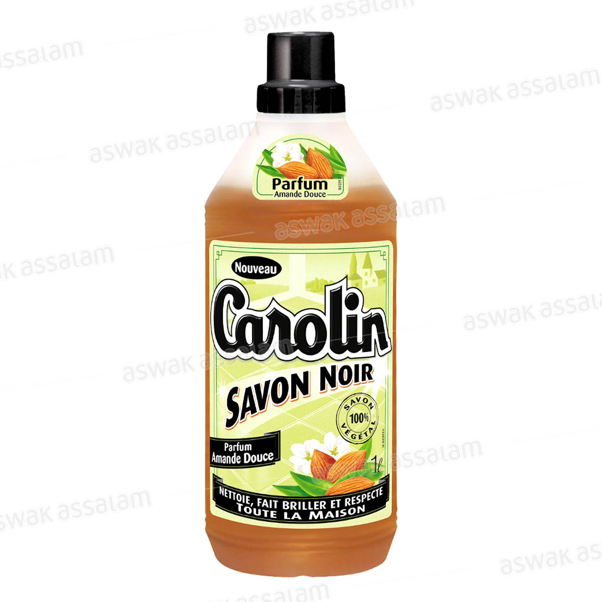 Nettoyant Sol Savon Noir 1l Carolin