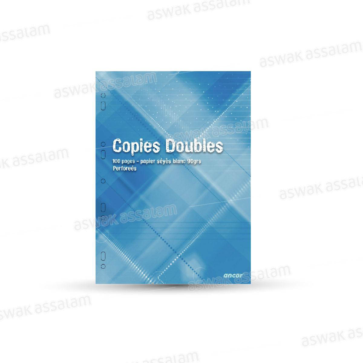 Copies Doubles Perforees 17*22,9cm – 96 Pages Ancor