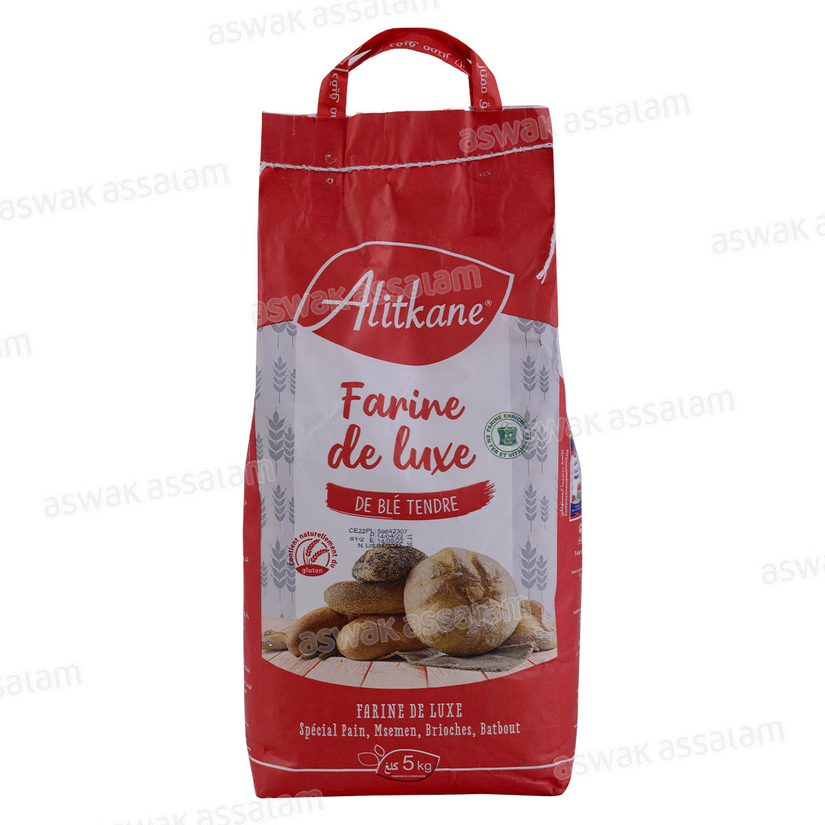 Farine de Luxe de Ble Tendre 5kg Al Itkane