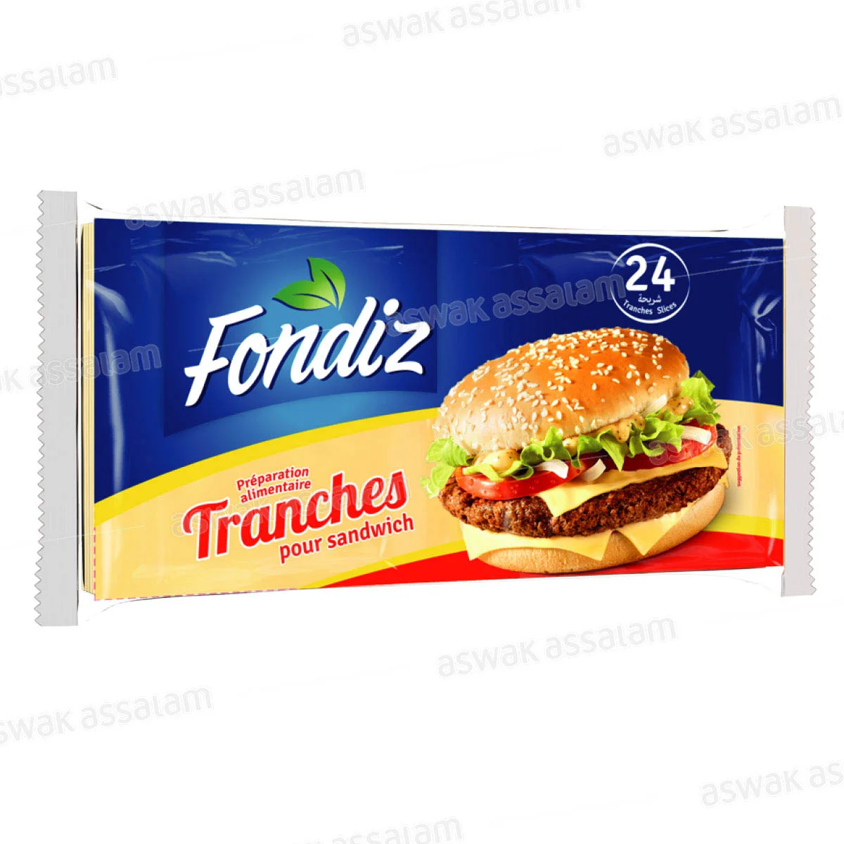 Fromage pour Sandwich 24 Tranches Fondiz
