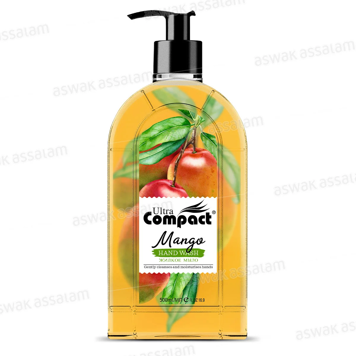 Savon Liquide Mains Mangue 500ml Ultra Compact