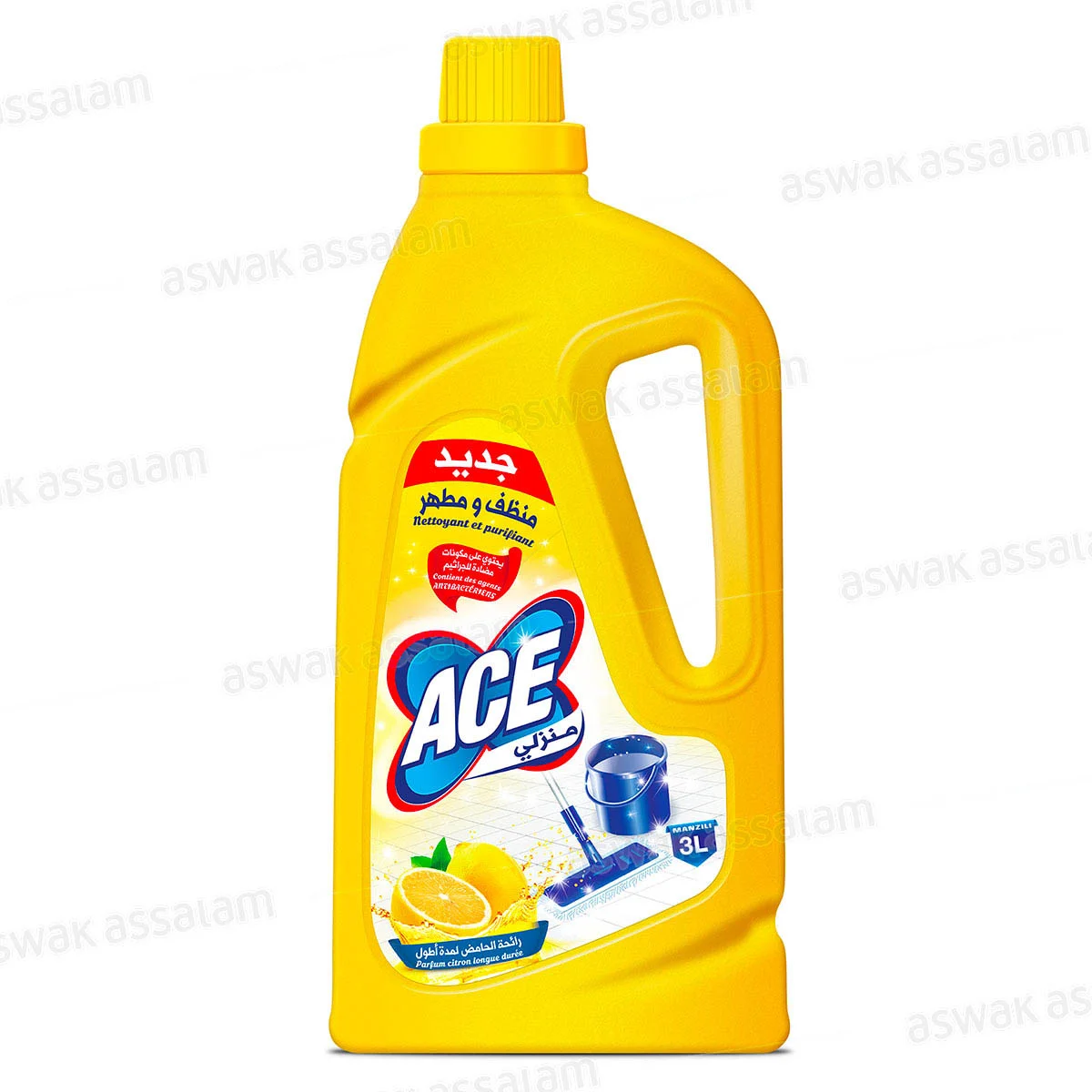 Nettoyant Sol Citron 3l Ace
