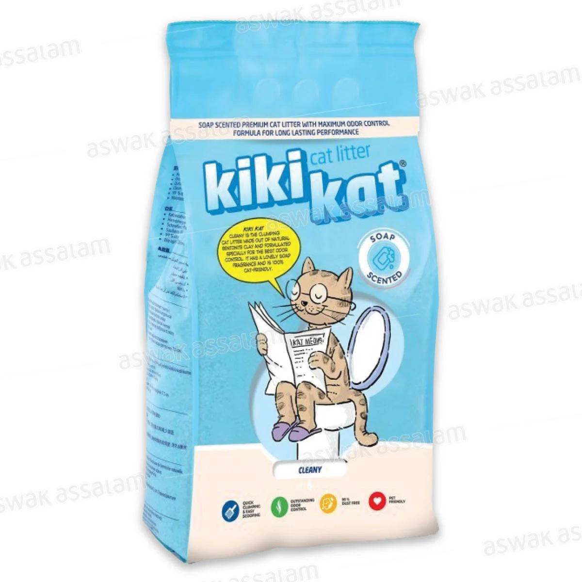 Litiere Cleany 5l Kikikat